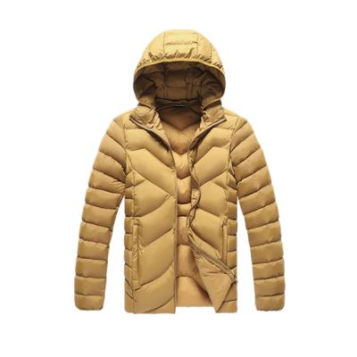 China Tiktok best polyamide waterproof fabric cotton-padded stripper quilted jacket with detachable hood for sale