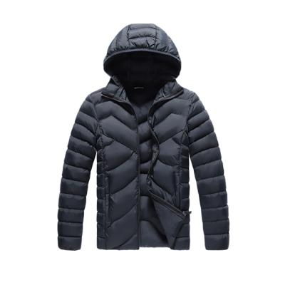 China Custom made cotton-padded OEM service jacket polyamide waterproof fabric detachable hood with polyester lining for sale