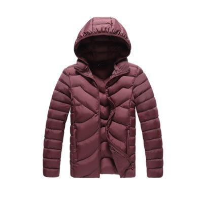 China OEM Waterproof Custom Service Polyamide Fabric Cotton-Padded Jacket With Detachable Hood for sale