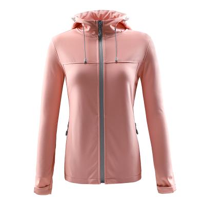 China Popular QUICK DRY Oversized Waterproof Ladies Sports Softshell Jacket Ladies for sale