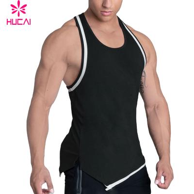 China OEM Tank Top Travel Vest Gym Men's Gym Muscle Wear Mens Training Simple Sports QUICK DRY Breathable Vest Gym for sale