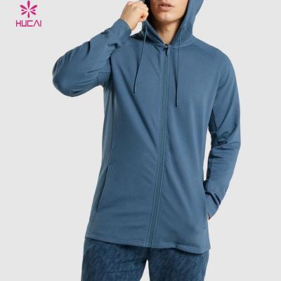 China Custom Wholesale Cotton Anti-UV Mens Hoodies OEM Design Service Latest Slim Style Sports Hoodies For Adult for sale