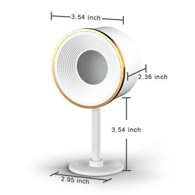 China Modern Rechargeable Battery RGB Spotlight Detachable 360 ​​Rotate Magnetic Ball Dimmable LED Wall Light for sale