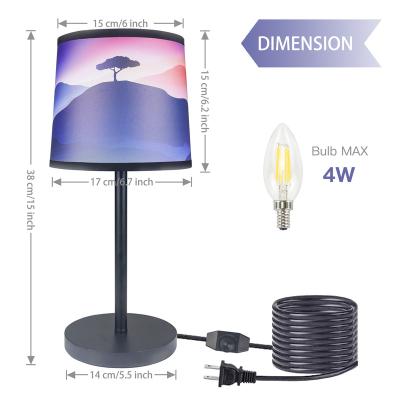 China Wholesale Modern Indoor Lighting Table Lamp Dimmable Night Lights Bedroom Led Bedside Lamp With Bulbs for sale