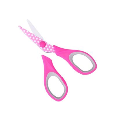 China Stainless Steel School Stainless Steel Student Children Small Safety Mini Scissors for sale