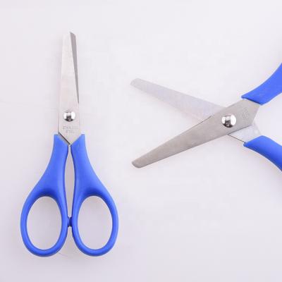 China Fashion Eco-friendly Design PP Handle Wholesale Paper Scissors For School Students for sale