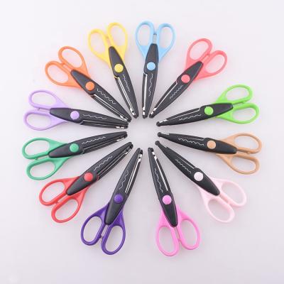 China Eco-Friendly Kids Craft Scissors With Stainless Steel Blade And Plastic Handle for sale