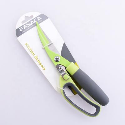 China Eco - Friendly Design Color Blade Kitchen Poultry Coating Shears for sale