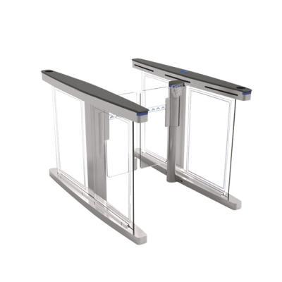 China Smart Card Entry Rifd Full High Sliding Turnstile Gate Stainless Steel Fast Pass With Counter ZE-A306 for sale