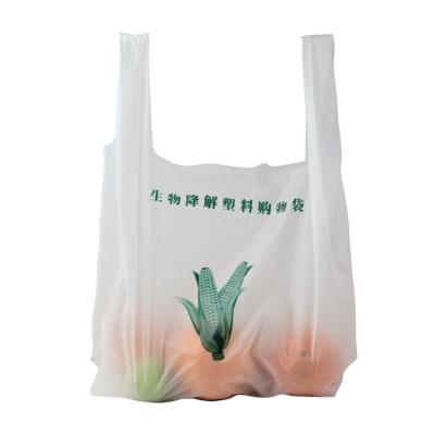 China Fruit Premium Biodegradable Compostable Plastic Shopping Bags for sale