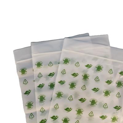 China 100% Food Grade PLA PBAT Cornstarch 3 Side Seal Bag Compostable Biodegradable Zip Lock Flat Resealable Plastic Bag for sale