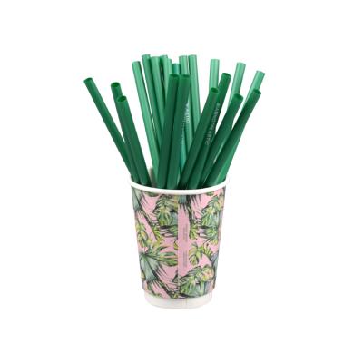 China Disposable Biodegradable Biodegradable Eco-Friendly PLA Plastic Drinking Straw for sale