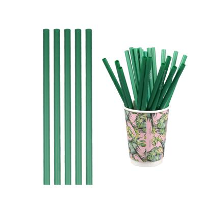 China Custom Made Biodegradable Disposable Plastic Drinking Straws for sale