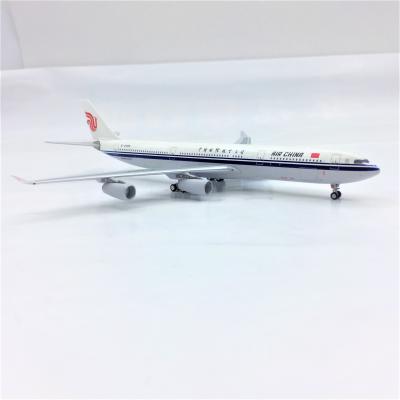 China Simulation Airbus A340 1:400 Scale Model Airplane Model High Detailed Die Cast Model Aircraft For China Airlines for sale