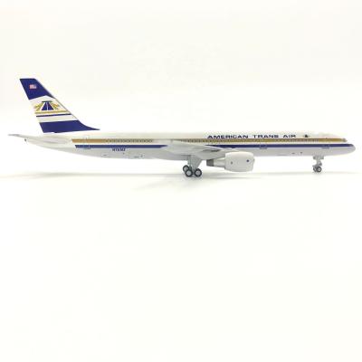 China 1:400 Simulation Model American Transport Air 757-200 N757AT Collectible Aircraft Model Aircraft for sale