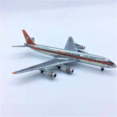 China Simulation Model Diecast Aircraft Dauglas Model 1 High Detailed Aircraft 400 DC-8-62 Model For Aerial Mexico for sale