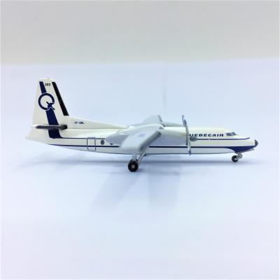 China FOKKER Fairchild FH-27 High Detailed Classic Airplane Model Customized 1:400 Scale Simulation Model Die Cast Model Airplane For QUEBECAIR for sale