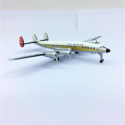 China Toy diecast FLY ALASKA 1 400 Lockheed Constellation Airplane High Detailed Model Customized L-1649 scale for sale for sale