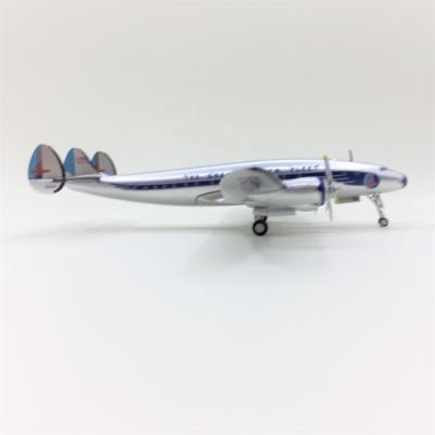 China Customized 1:200 Scale Lockness Model Simulation The Great Silver Fleet L 749 High Detailed Die Cast Model Airplanes for sale