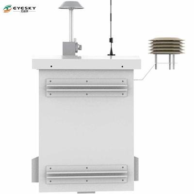 China Estación de control del aire PM10 con control en tiempo real y estación meteorológica incluida en venta