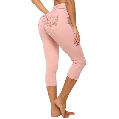 China Factory supply anti-static hot item women butt pile lifting pants butt crack! crack! high functional yoga pants fitness wear for sale