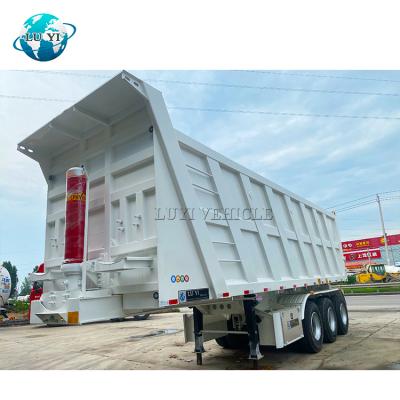 China Truck Trailer 3 Axle Used New Dump Trailer Truck Dumper Tipper Trailer for sale