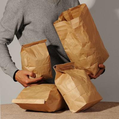 China Kraft paper bag, food paper bag and grocery paper bags for sale, food deliver bag for sale