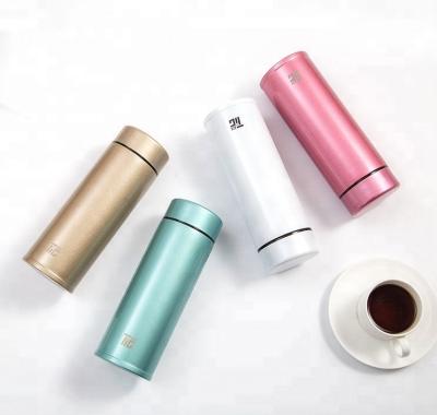 China Titanium Vacuum Flask Hip Flask Viable Durable Water Bottle Double Wall And Straight Men 6-8Hours Cup Thermoses for sale