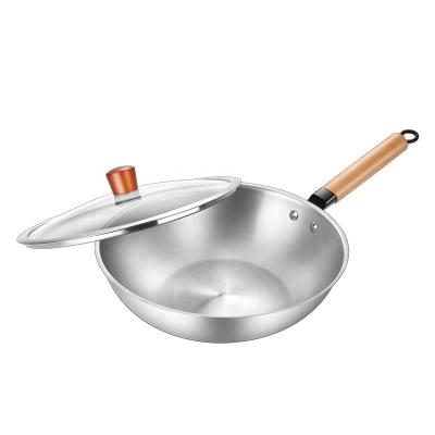 China Viable Chinese Titanium Wok Cookware Non-Stick Wok Set for sale