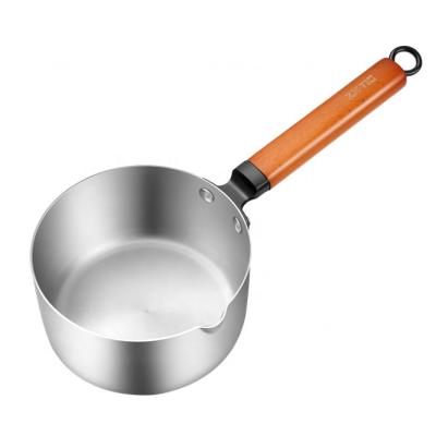 China Mini Sustainable Cooking Pot Cookware Set Titanium Pan Pot Set for sale