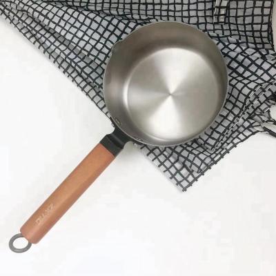 China Sustainable Pure Titanium Professional Cookware Titanium Cooking Pan Titanium Pan for sale