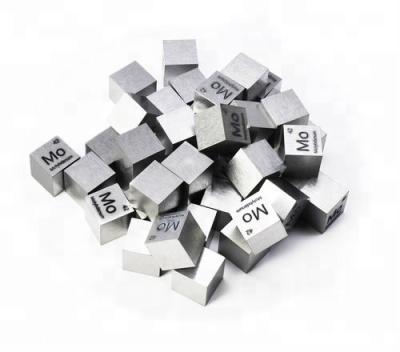 China Industry 99.95% High Purity Molybdenum Cube Block Molybdenum Price Per Kg for sale