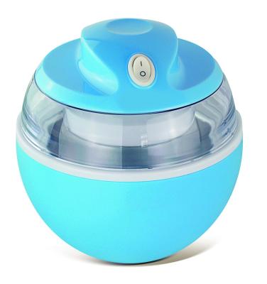 China Household automatic mechanical 0.6 liter soft ice cream machine colorful design new easy to operate for home. for sale