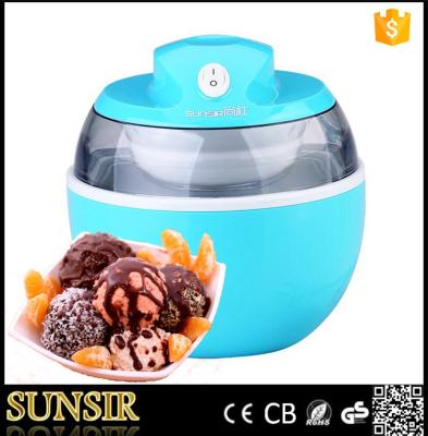 China 2017 0.6L Hotel Personal Homemade Berry Fruit Ice Cream Maker DIY Mini With Aluminum Bowl Thailand 28 for sale