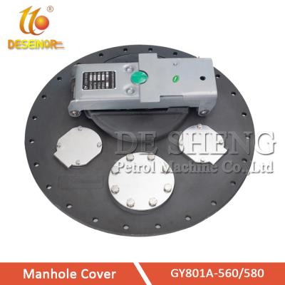 China 20inch Aluminum Alloy Factory Supply Fuel Tanker Parts Tanker Manhole Cover for sale