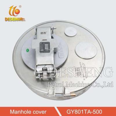 China Best quality factory wholesale carbon steel fuel tank car manhole cover for tanker for sale