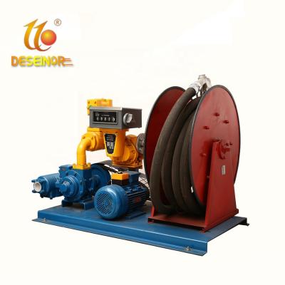 China Sector Energy Mobile Fuel Pumping Device Slip Vane Pump for sale