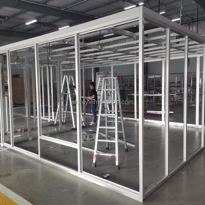 China 100 Modular Lab/Lab Cleanroom Cleanroom Class 100 Customized Portable Clean Room Dust Proof Portable Lab For Sale for sale