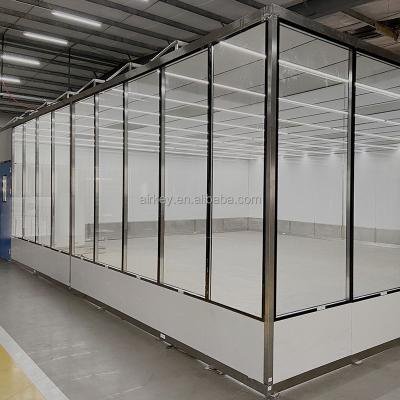 China 100 Modular Lab/Lab Cleanroom Cleanroom Class 100 Customized Portable Clean Room Dust Proof Portable Lab For Sale for sale