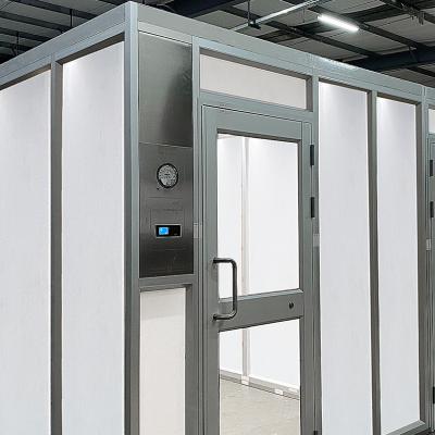 China Easy To Install Modular Factory Aluminum Alloy Clean Room Manufacturer for sale