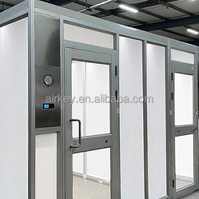 China Easy To Install USP800 ISO6 Modular Clean Cabin Aluminum Alloy Clean Room for sale