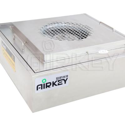 China Factory air ventilation air exhaust fan cleanroom FFU fan filter unit with hepa filter for sale