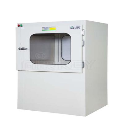 China 100 Lab/Lab Cleanroom GMP CE Stainless Steel Dynamic Transfer Window Static Pass Through Box Pass Through Box Into Clean Room for sale