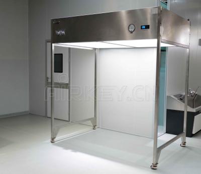 China Clean Room Class 100 Laminar Ceiling Airflow Hood With HEPA / ULPA Filter for sale