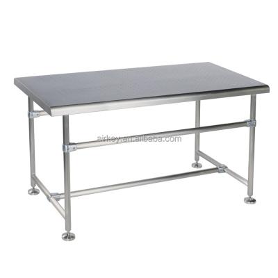 China Clean Room Cleanroom Stainless Steel Furniture Clean Table With Customer Design for sale