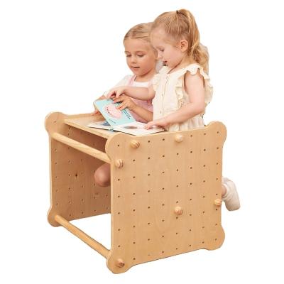 China Montessori Triangle Toys STUFFED Low Rising Add-On With Different Climber And Reversible Ramp Combinations Toddler Cube Onl for sale