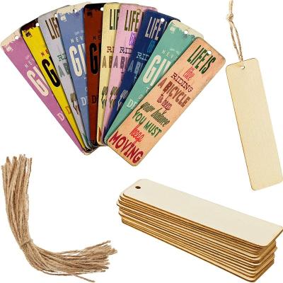 China Promotional Gifts Cherry Blossom Handmade Wooden Bookmarks Can Also Be Customized To Personalize Read Page Marker Bookmarks for sale