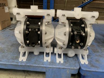 China Plastic Air Powered Double Diaphragm Pump / Compressed Air Diaphragm Pump for sale