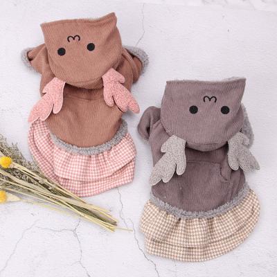 China Viable Cute Small Dog Dress Bo Mei Teddy Guest Princess Dress Dog Spring And Winter Dress Cute Dog Clothes for sale