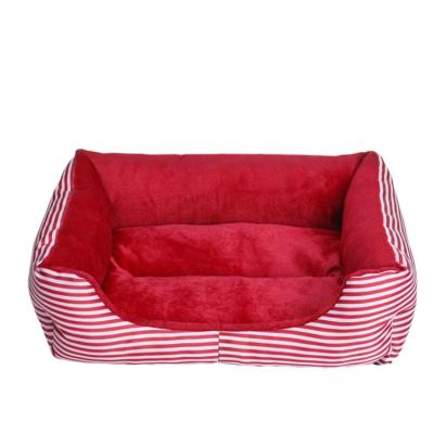 China Factory Direct Selling Retro Pet Nest Breathable Square Pet Nest Luxury Pet Sofa for sale